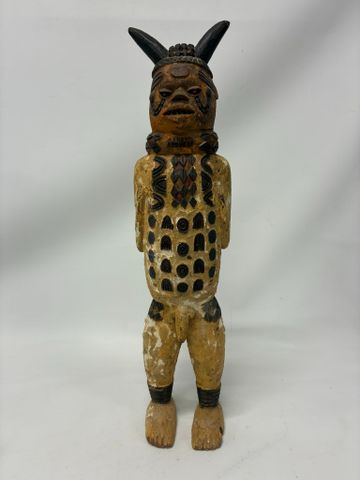 Culture KUYU, République Démocratique du Congo. Bois, pigments po...