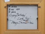 a picture of a picture of a birthday card in a picture frame