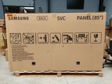 a cardboard box with instructions on it sitting on a pallet