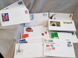 a lot of mails that are sitting on a table