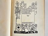 an open book with a picture of a man and a woman on it