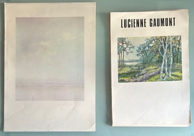 deux tableaux accrochés au mur l'un à côté de l'autre