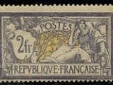 a stamp with a picture of a woman on it