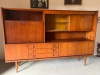 Buffet enfilade en teck et placage de palissandre ouvrant en… (photo 3)
