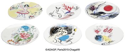 Collection Marc Chagall par Bernardaud