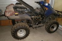 (A vendre pour pièces) 1 QUAD HYTRACK (photo 2)