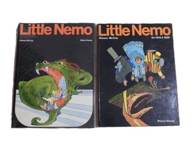deux petits livres « Little Nemo » posés sur la table