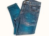 an image of a pair of blue jeans on a white background