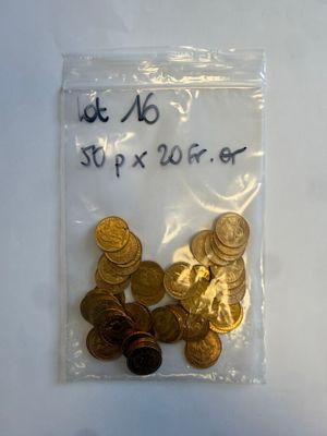 un sac de pièces d'or sur lequel est inscrit un message