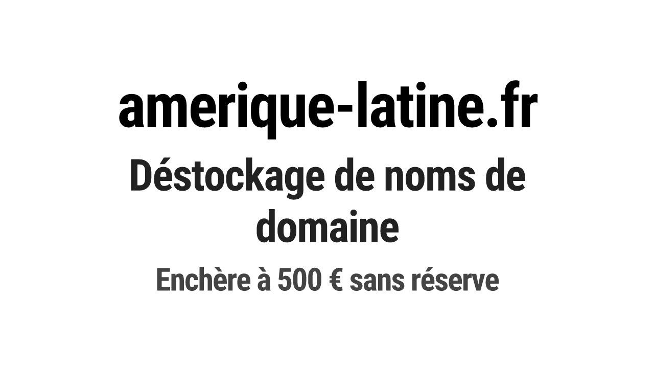 Destockage & Invendus