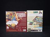 the box for the game whistle mountain is open and ready to be played