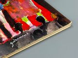 a picture of a painting on a piece of paper
