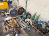 many different types of machinery in a warehouse