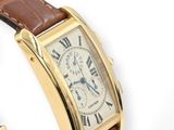 a close up of a wrist watch with roman numerals on it
