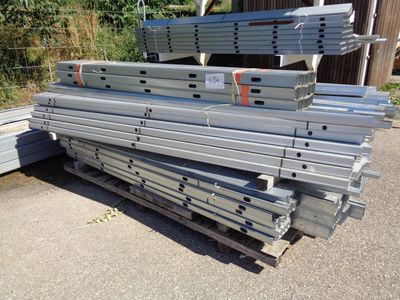 several pieces of steel are stacked on top of each other