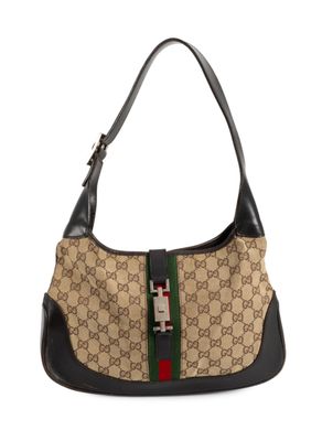 Sac à bandoulière Guccissi GG en toile et cuir