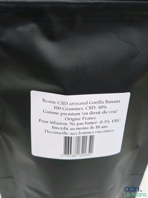 Expédition obligatoire - CBD - 1 sachet de 100 grammes de ré…