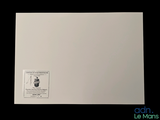 a picture of a piece of paper with a sticker on it
