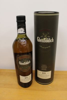 a bottle of glenfiddichh 12 years old