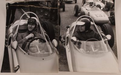 Lot de 4 photos de pilotes sélectionnés pour le prix de Mona…