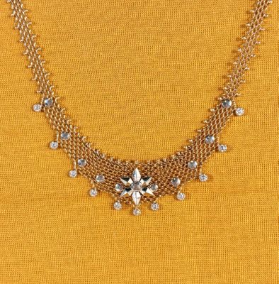 a close up of a necklace on a mannequin mannequin mannequin mannequin mannequin mannequin mannequin mannequin