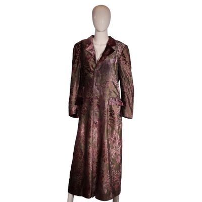 an image of a mannequin dress and jacket on a mannequin mannequin