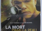 Affiche française du film « La Mort dans la peau », avec Matt Damon et Jason Bourne