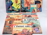 six children ' s books in french, french and french language