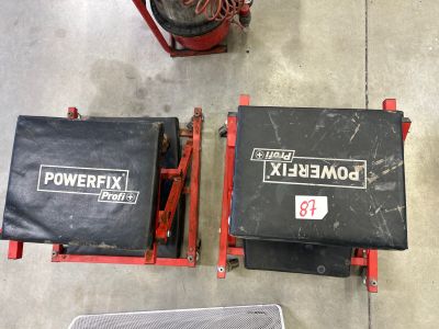 2 chariots transformables position assise et couchée