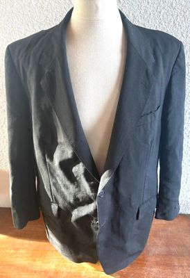 YVES SAINT LAURENT - Veste noire vintage - L manche env : 58…