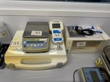 an image of a medical equipment set up on a counter
