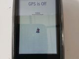 a garmin gps device sitting on a table
