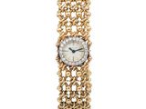 une montre-bracelet pour femme en or et diamants