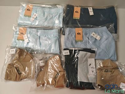 Lot de 8 vêtements/accessoires QUIKSILVER de diverses taille…