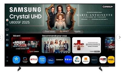 a picture of a smart tv with a variety of movies on the screen