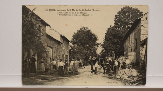 St Martin Ste Catherine : Le Theil. « Nous ferrons la mule du Meu...