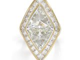 Bague en diamant et or 18 carats