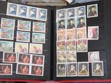 a book that has a bunch of stamps on it