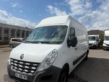 a white van that is parked in a parking lot
