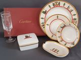 an image of a table setting with a red box and a wine glass