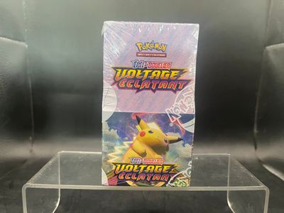 display case for a pokemon trading card game featuring a yellow pikachu