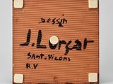 an image of a piece of cardboard with the words i love it written on it