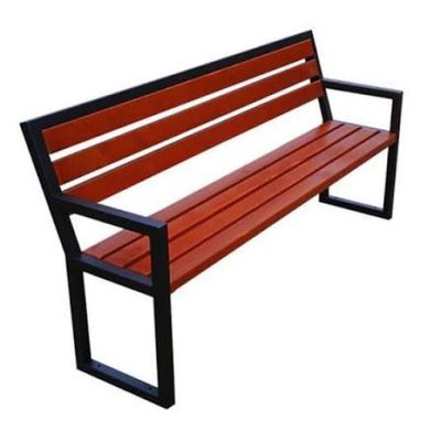 image d'un banc en bois sur fond blanc