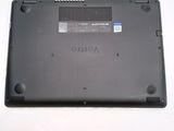 the back of a laptop with the bottom panel removed