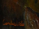 an image of a painting of a man with a beard and a hat