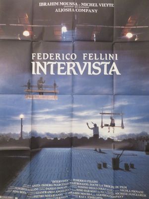 une affiche du film « Intervista »