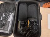a suitcase that has a bunch of electronics inside of it