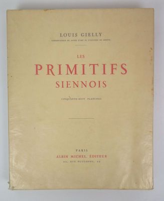 the front cover of a book with red writing on it