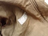 a close up of a jacket with a label on it