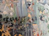 an image of a painting that is on display in a room
